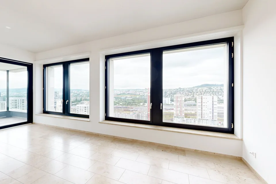 Habiter au dernier étage avec vue sur Zurich