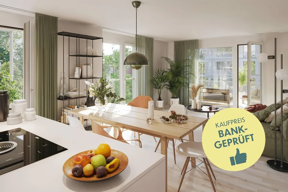 Natürlich zuhause  stilvolle 5.5-Zimmer-Wohnung in der Waldstadt