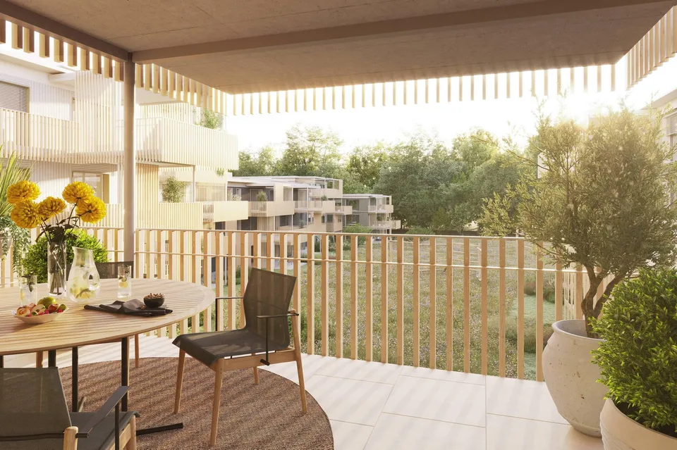 Natürlich zuhause  stilvolle 5.5-Zimmer-Wohnung in der Waldstadt