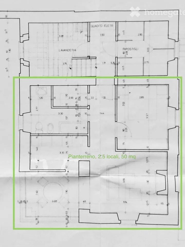 Appartement de 2,5 pièces dans une villa du début du XXe siècle