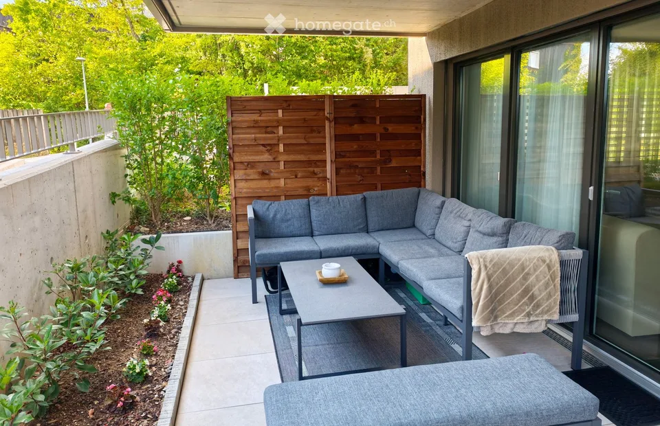 Appartement lumineux 3.5 pièces avec jardin à Bülach