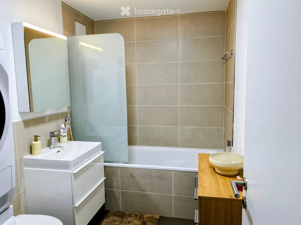 Appartement lumineux 3.5 pièces avec jardin à Bülach