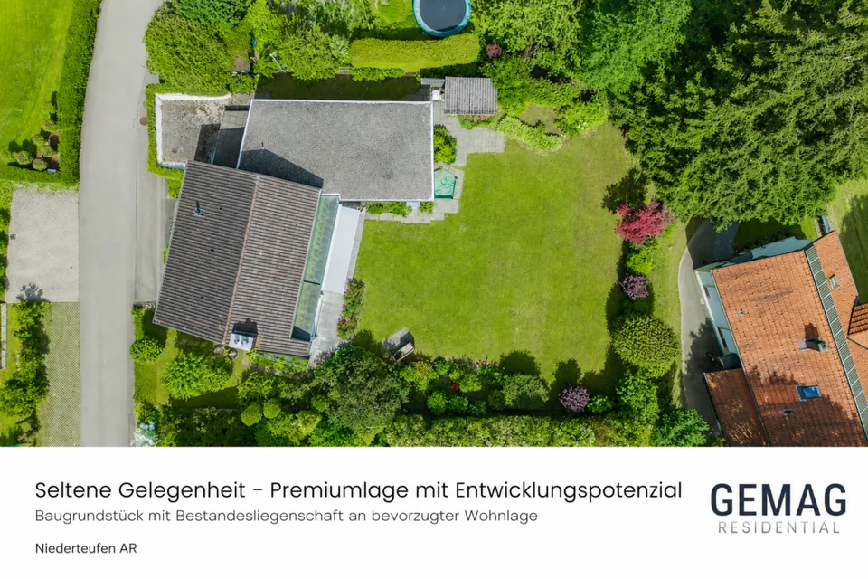 Grundstück an begehrter Wohnlage mit attraktivem Entwicklungspotenzial