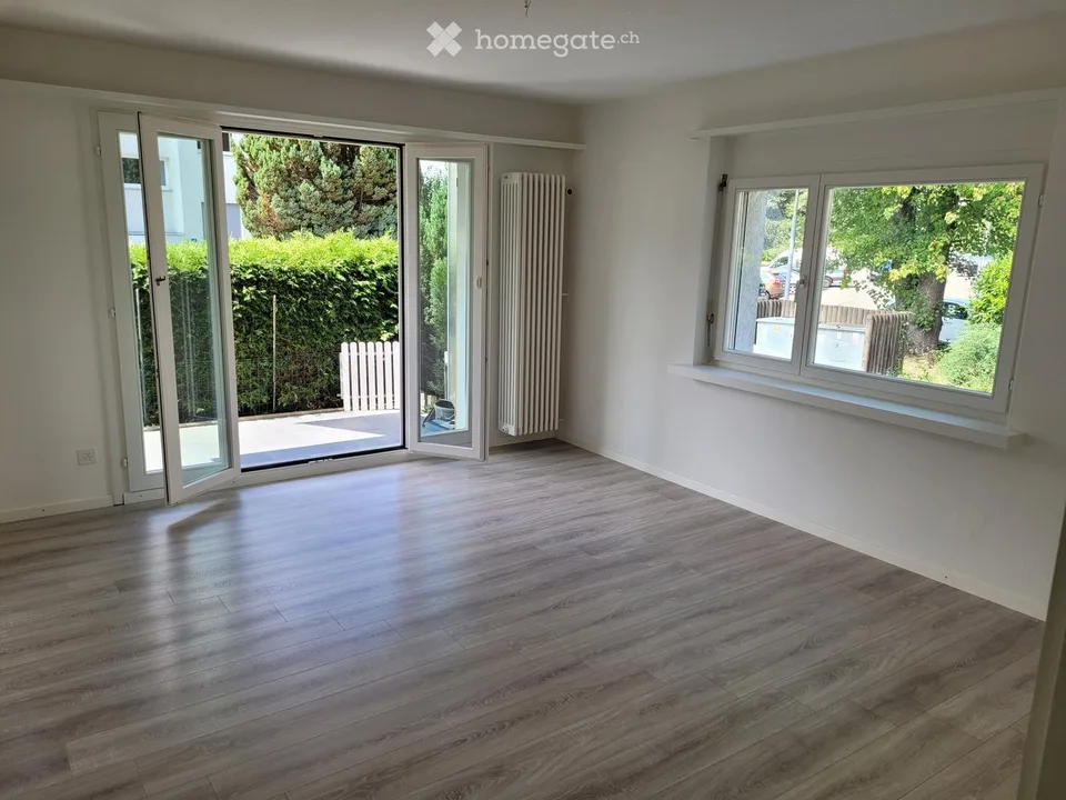 Ruhige und sonnige Gartenwohnung