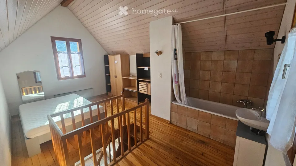 Kleines unabhängiges Haus mit 2 Zimmern im Duplexstil, Garten, in Vex