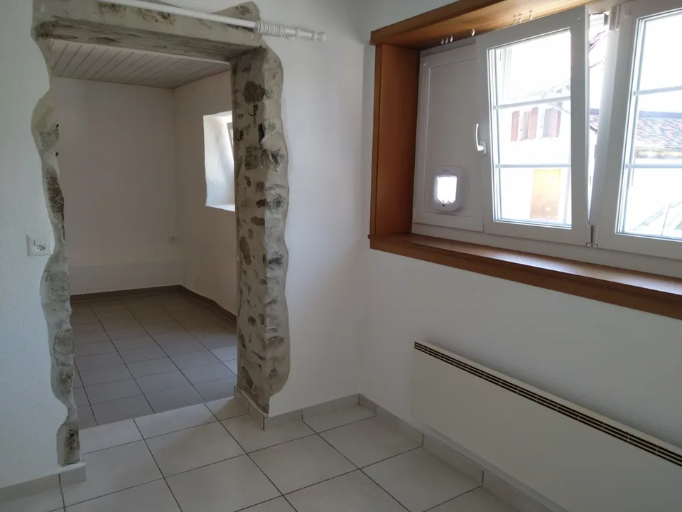 2.5 pièces spacieux au rez-de-chaussée