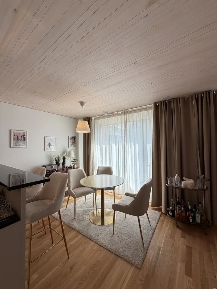 Appartement moderne meublé de 1,5 pièces à Allschwil