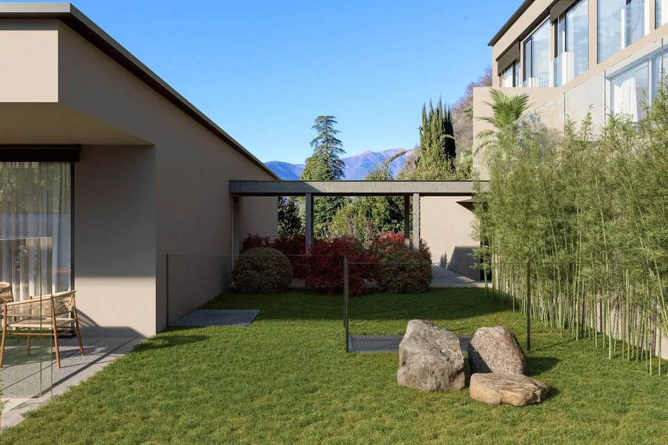 Figino, nuova residenza Casoro vista lago
