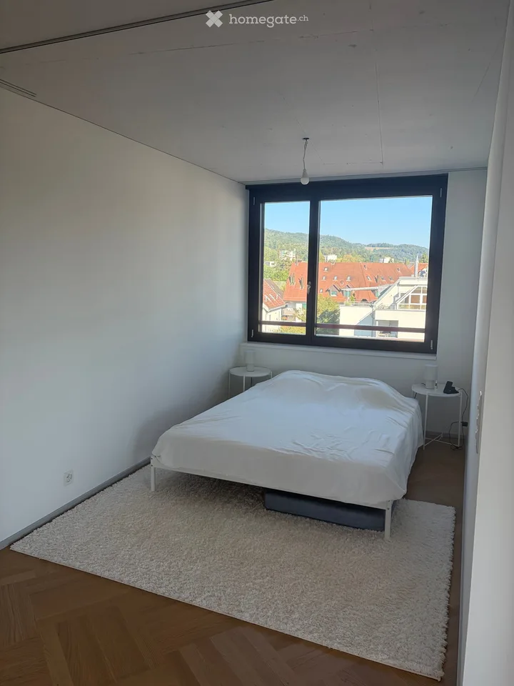 Bright newly built apartment including parking space and balcony in top location in Dietikon