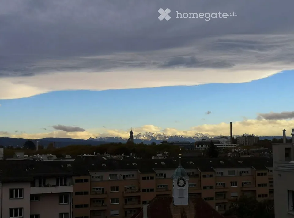Furnished studio with panoramic view, 7th floor — sublet 30 Aug 2026 – 30 Jan 2027, Zurich Wiedikon