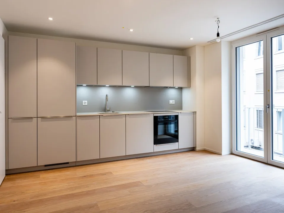 1-Zimmer-Wohnung mit grossem Reduit und Wäscheturm