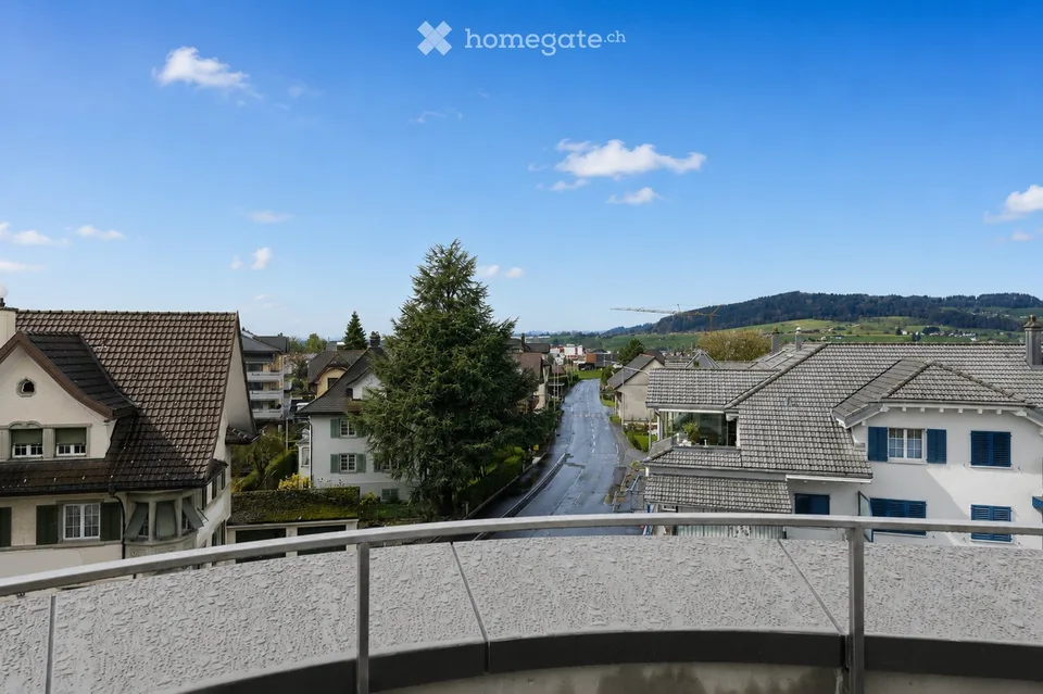 Moderne Attikawohnung mit grosszügiger Dachterrasse und Weitblick