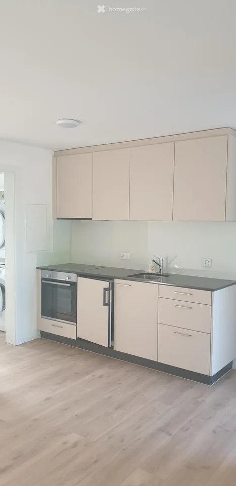 Modern studio apartment on the ground floor in Nottwil, ideal for weekly stays