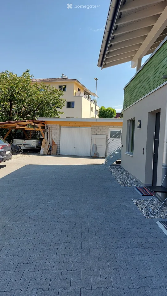 Modern studio apartment on the ground floor in Nottwil, ideal for weekly stays