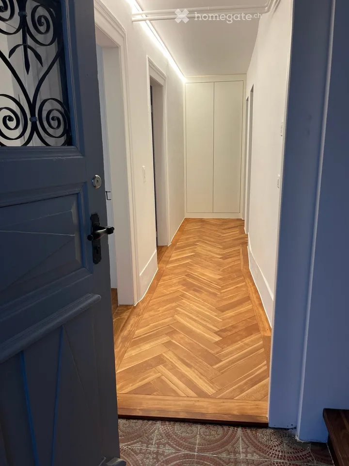 Renovated 5.5 room duplex with garden