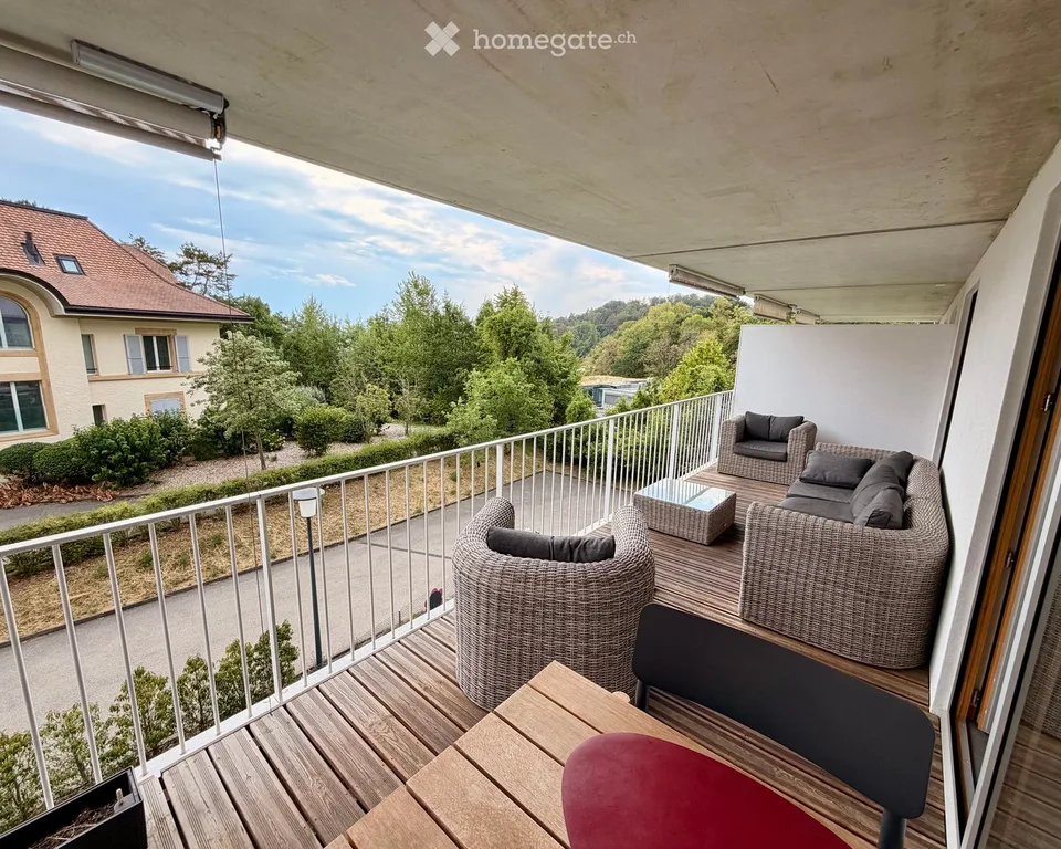 Helles 3,5-Zimmer-Wohnung von 90 m² - Terrasse von 21 m² in Neuchâtel