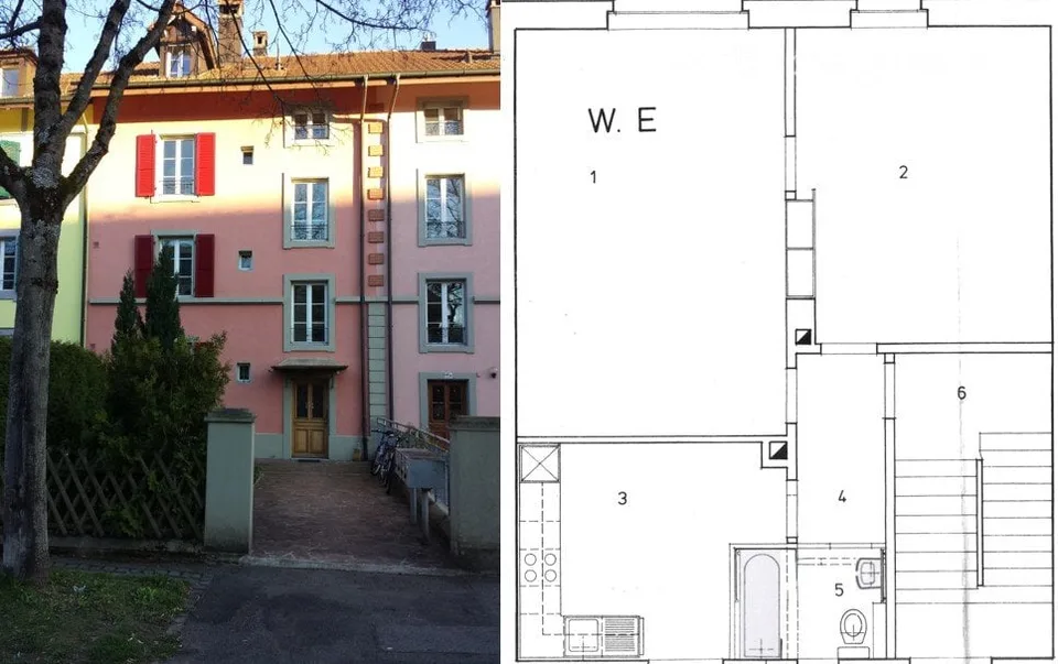 Charmante 2.5-Zi.-WHG / Büro - Nähe Inselspital