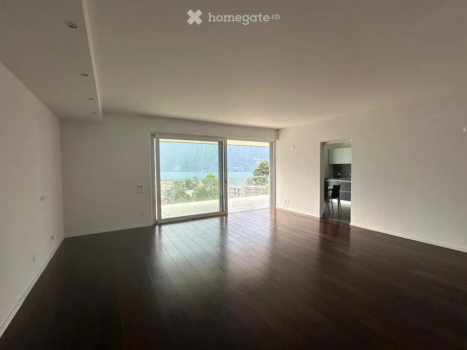 Sous-locataire pour appartement au centre de Lugano avec vue sur le lac