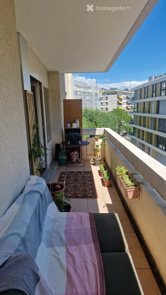 Reprise de bail Appartement 3p Charmilles 15 sept - 31 dec.