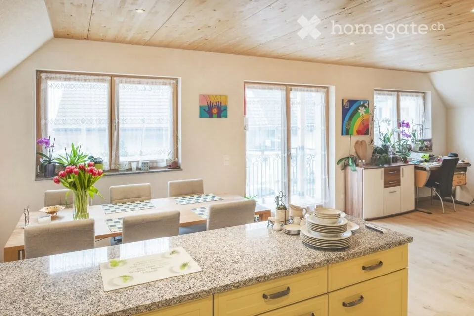 Newly furnished house part in ecological new building for rent