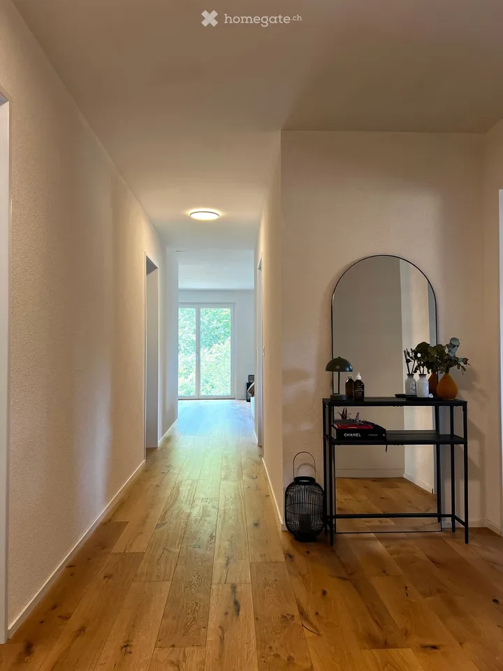 Modern 4.5-room new apartment with balcony and beautiful view in Wölflinswil