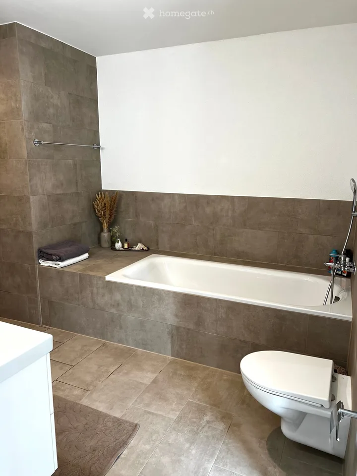Modern 4.5-room new apartment with balcony and beautiful view in Wölflinswil