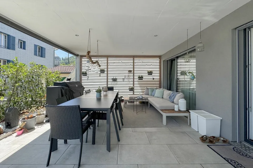 Licht, Raum, Komfort: Parterrewohnung mit 4½ Zimmern und grosser Terrasse