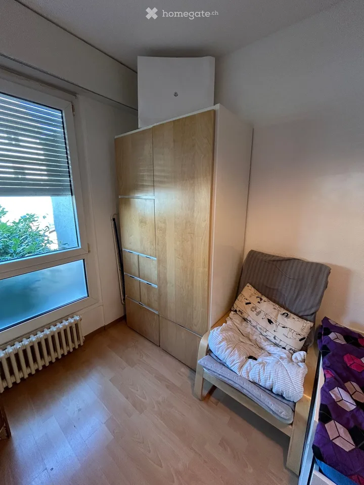 Chambre dans appartement au rez de chaussée