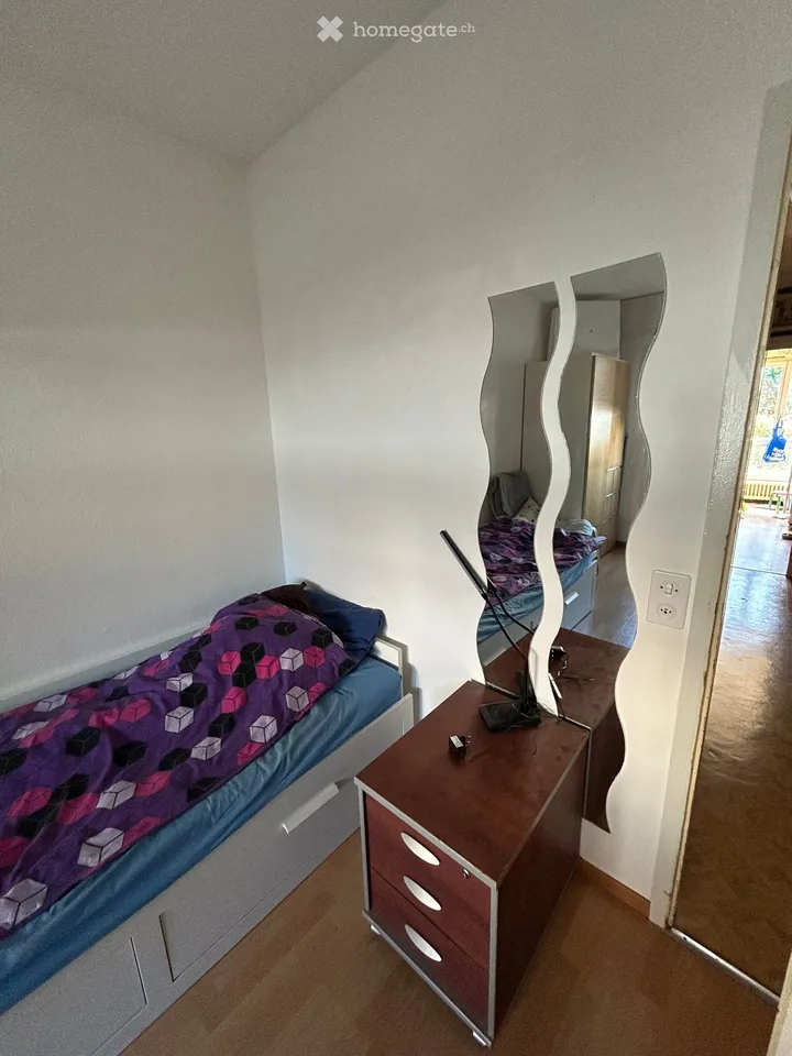 Chambre dans appartement au rez de chaussée