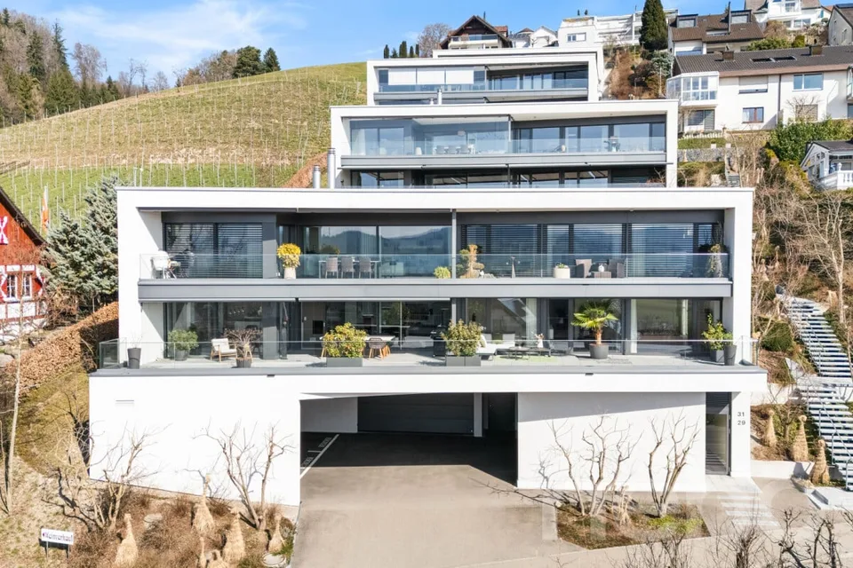 Appartement de villa de ville exclusif avec terrasse à Wilberg
