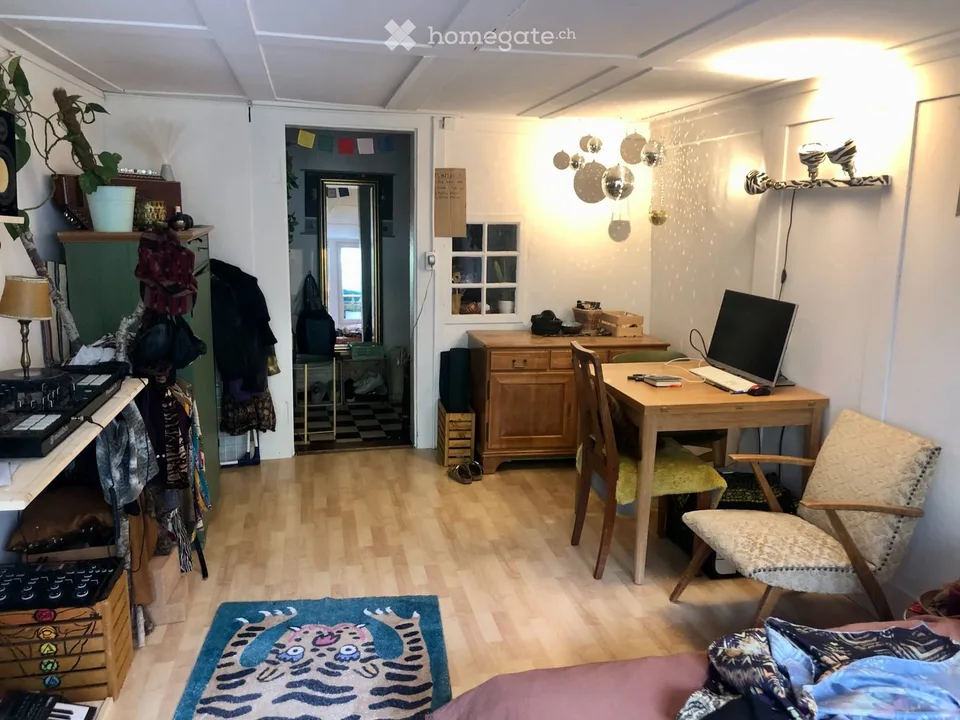 Möbl. 1-Zi- Wohnung mit priv. Terrasse ab 15. Okt./01 Nov.