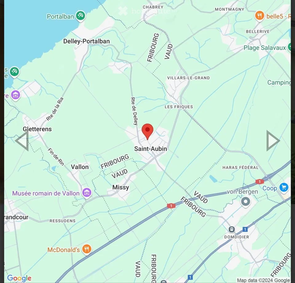 For rent 3,5 rooms les Collines de la Tsérard à St-Aubin FR