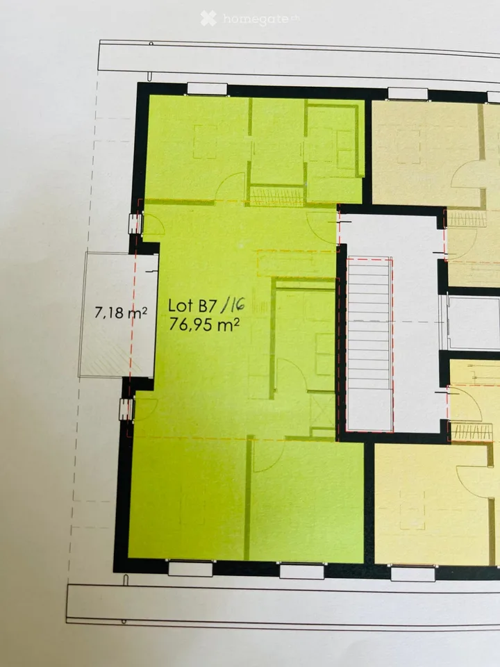 For rent 3,5 rooms les Collines de la Tsérard à St-Aubin FR