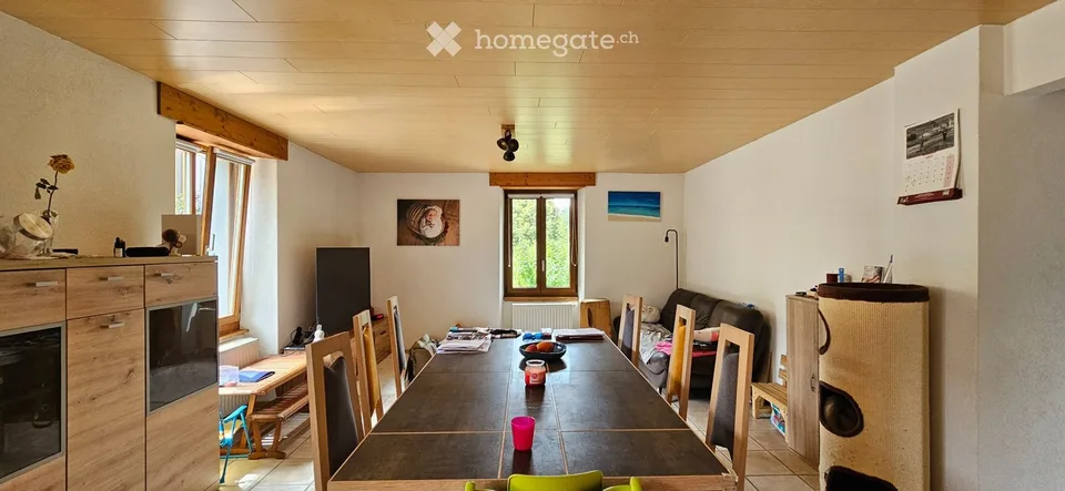 Duplex-Wohnung mit 5 Zimmern im Erdgeschoss