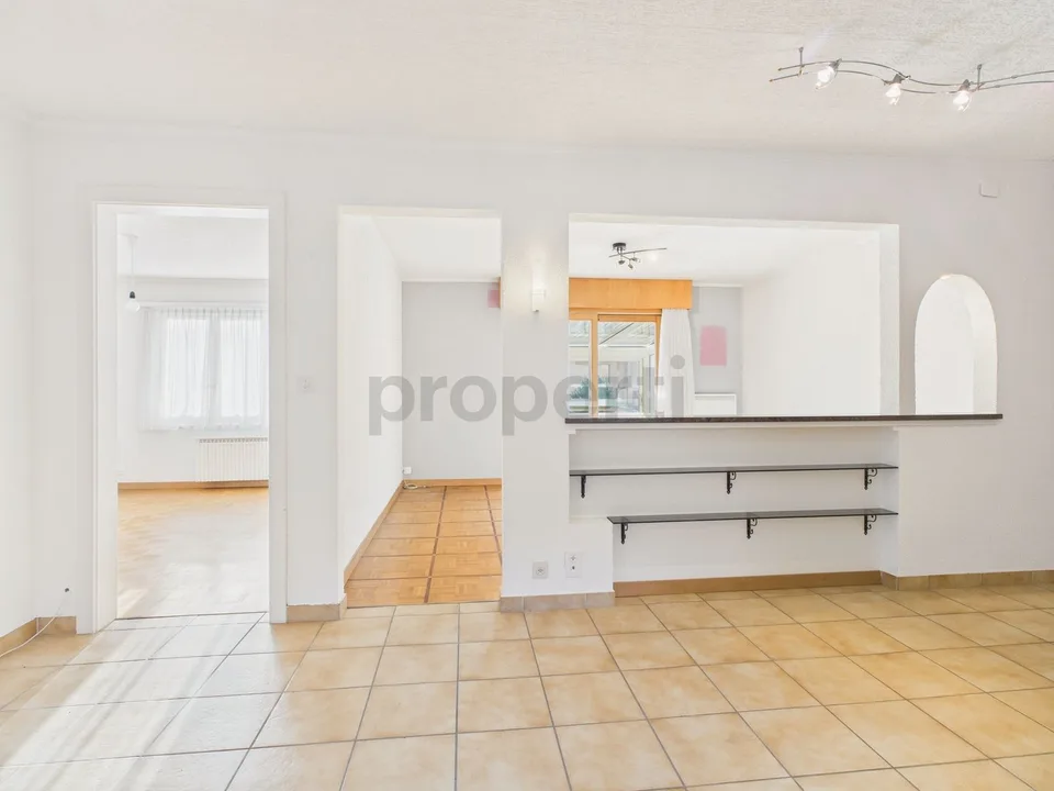 Spacious 3.5-room apartment - apartment with unobstructed view in Vétroz