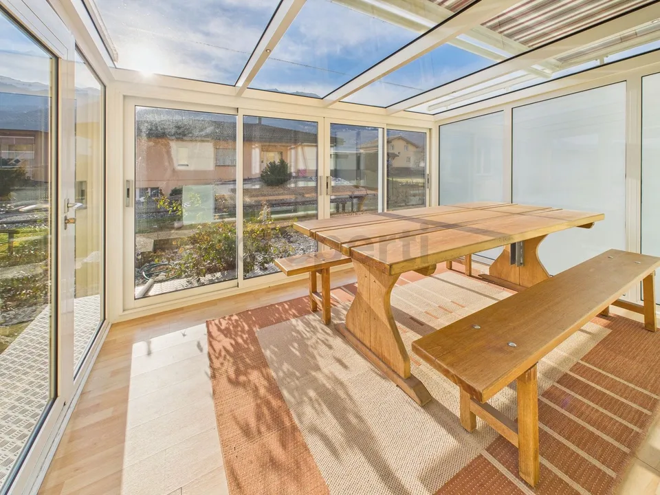 Spacious 3.5-room apartment - apartment with unobstructed view in Vétroz
