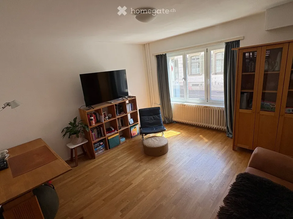 Charmante 2-Zimmer-Wohnung im Erdgeschoss an der Kanonengasse, Zürich 8004