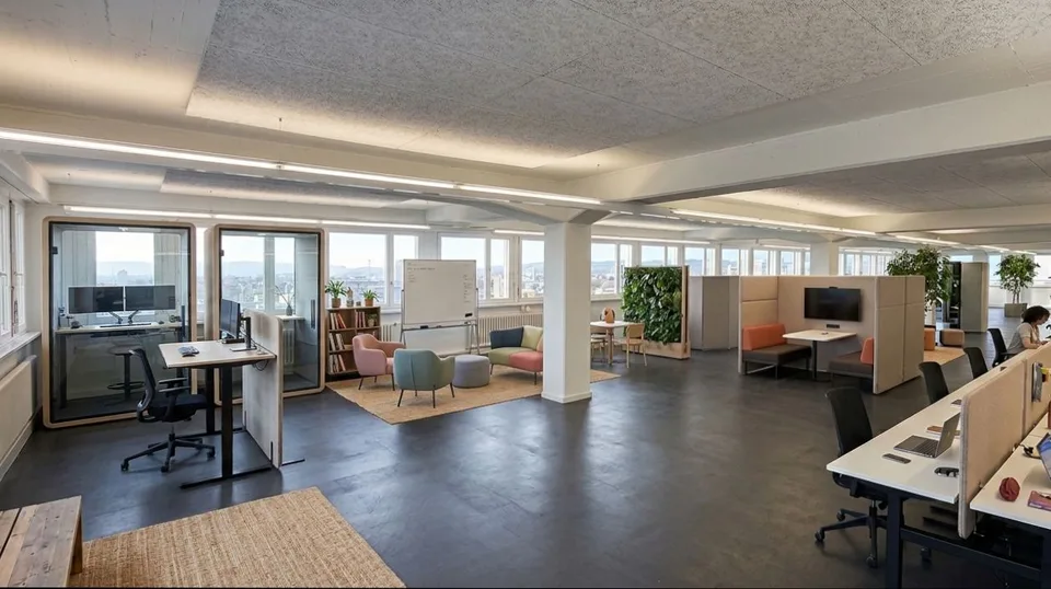 Ausgebaute Bürofläche im angesagten Binzquartier!