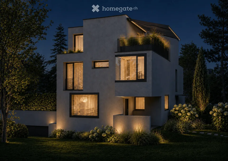 5-Zimmer-Neubau am Golfplatz Zumikon · Tiefster Steuerfuss im Kanton (71%) · keine StWEG