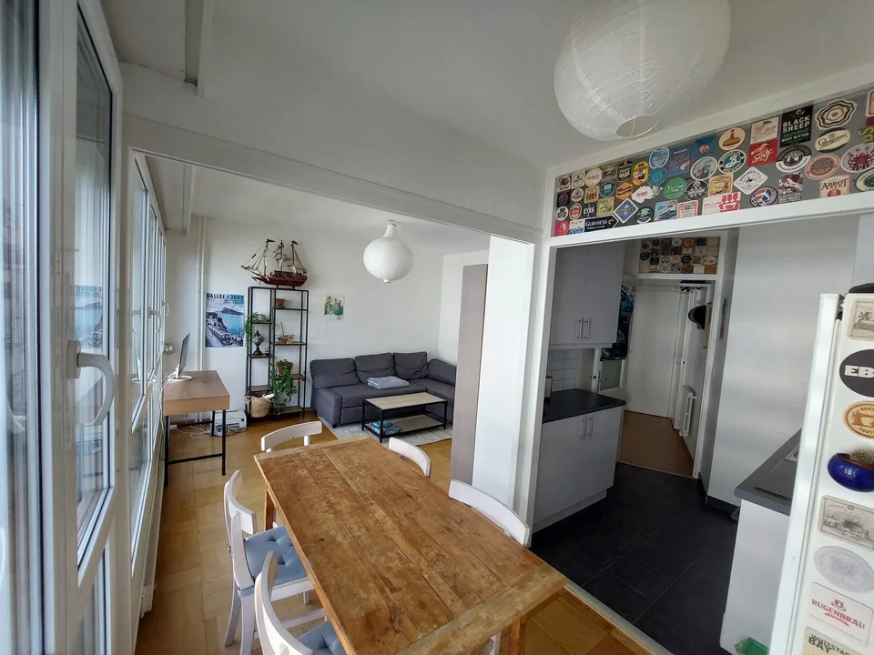 APPARTEMENT 3 PIÈCES À GENÈVE - SAINT-JEAN/CHARMILLES, MEUBLÉ, DURÉ...