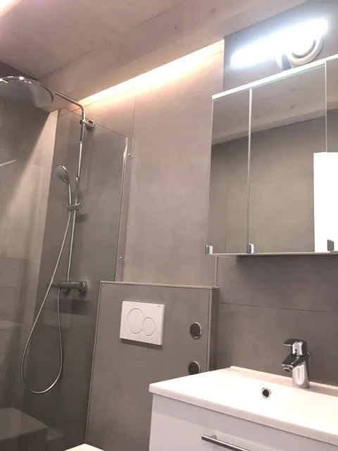 Appartement mansarde lumineux et calme de 3 pièces avec balcon, vue sur le lac inclus garage
