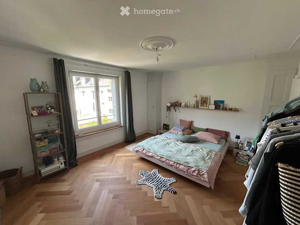 3-room apartment in Längasse with balcony and garden
