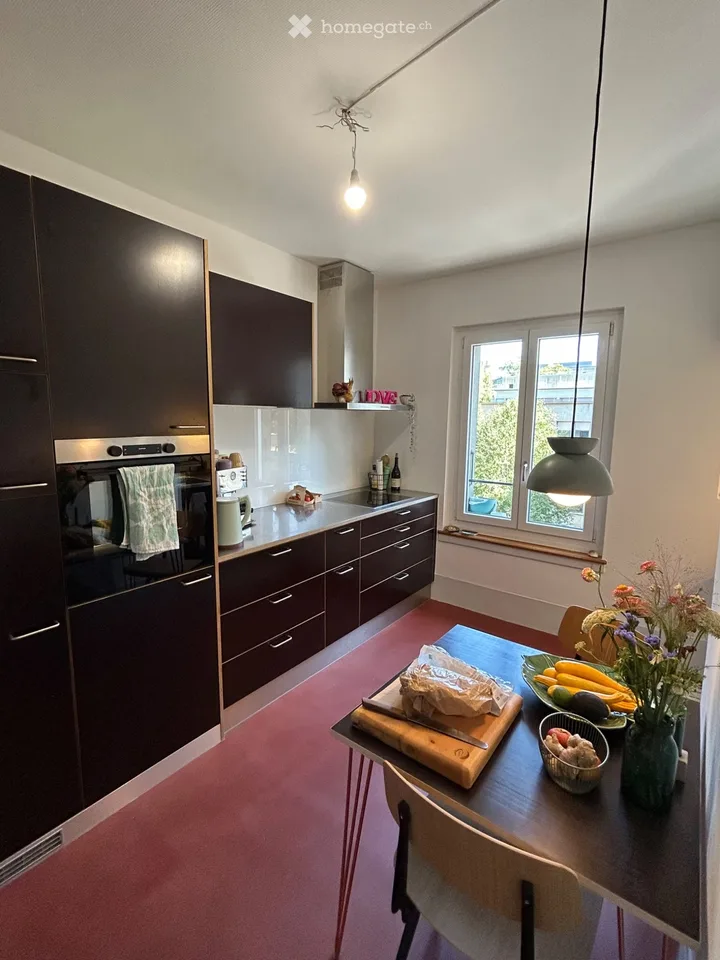 3-room apartment in Längasse with balcony and garden