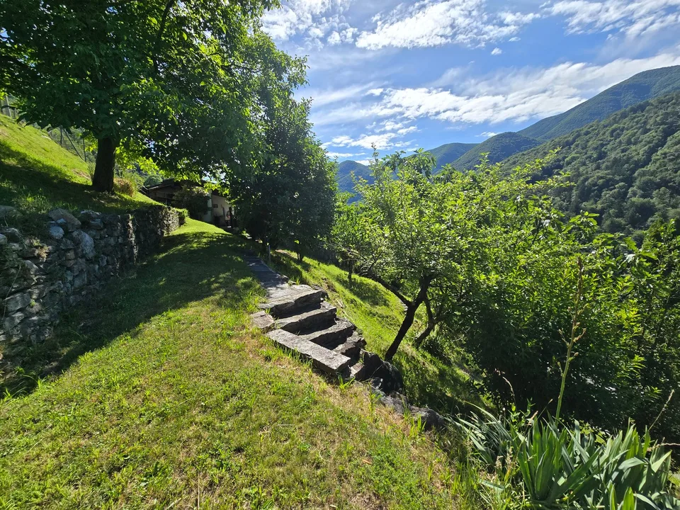 Haus inmitten der Natur mit Grundstück mit herrlicher Aussicht
