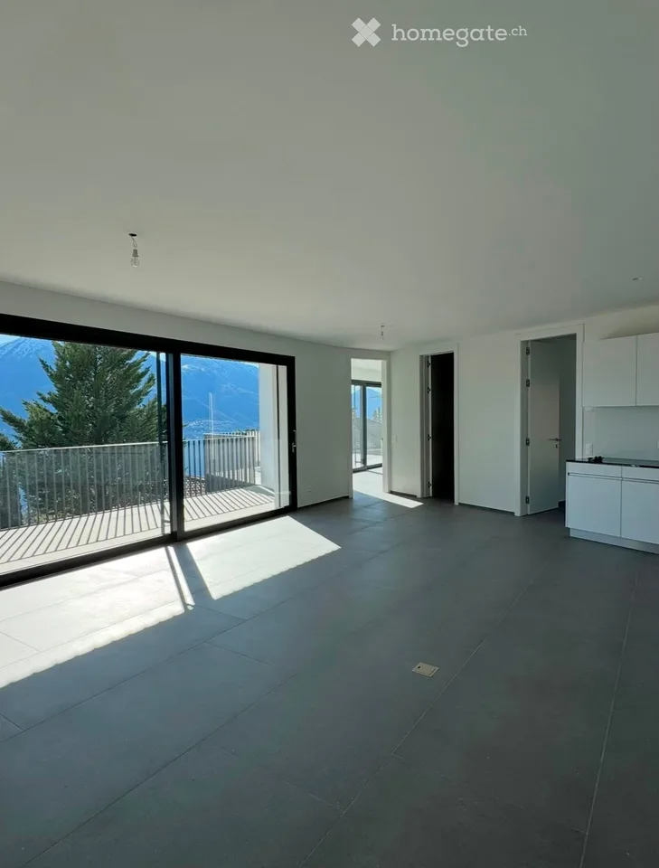 Exclusive 3.5-room apartment with breathtaking lake view in Brione sopra Minusio