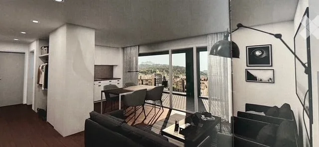 Moderne 2.5-Zimmer-Wohnung  im 2. Obergeschoss an zentraler Lage in Kriens