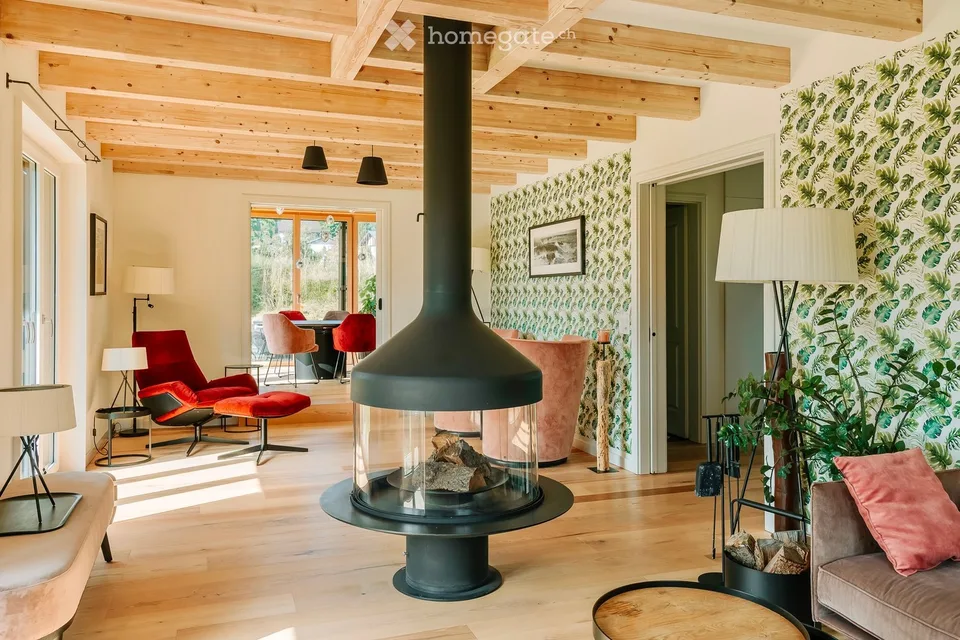 Modern country house new build with luxury features, far-reaching views & smart home – 264m2 total area