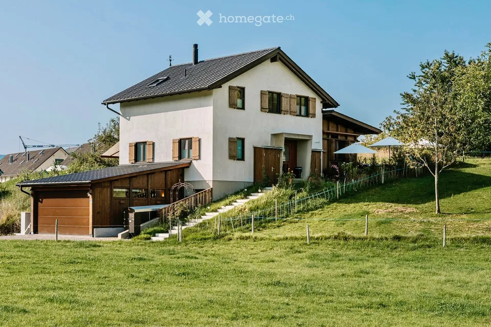 Modern country house new build with luxury features, far-reaching views & smart home – 264m2 total area