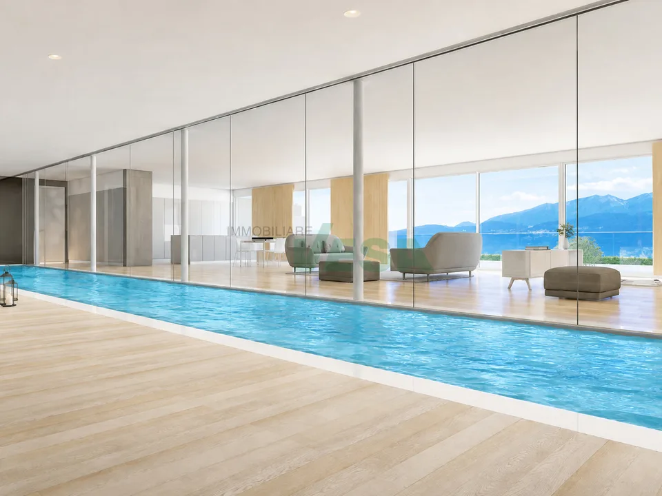 Nuovo e stupendo appartamento con bellissima vista e piscina privata