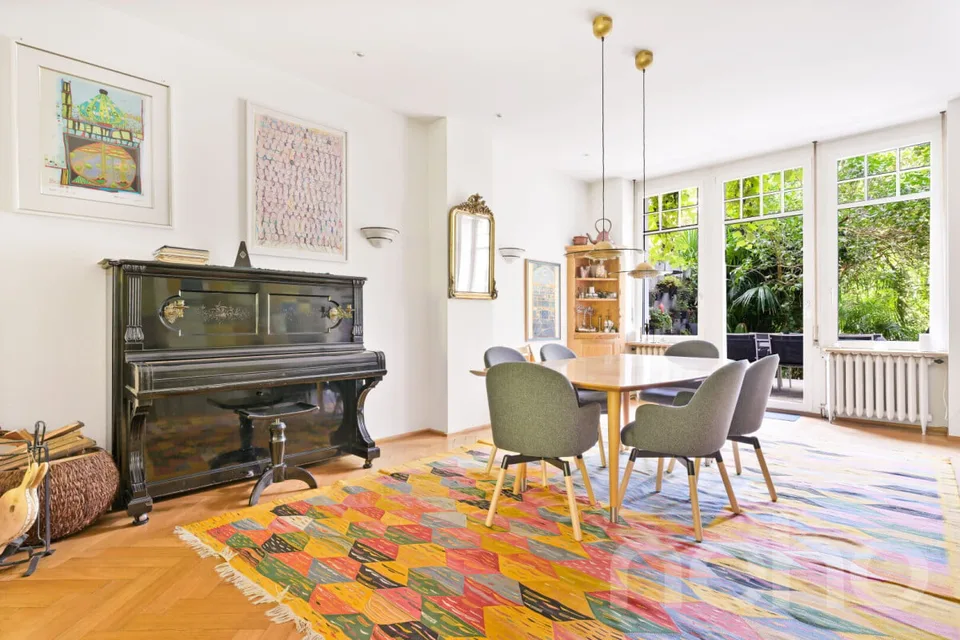 Villa di città elegante nel quartiere popolare di Bachletten